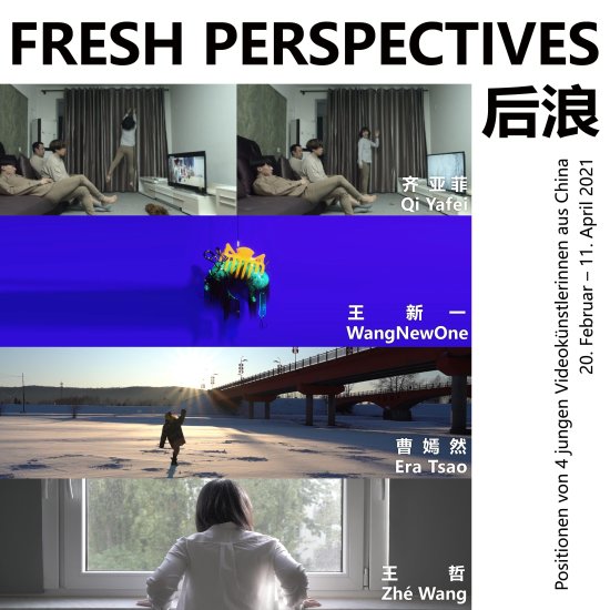 Plakat für die Videoausstellung Fresh Perspectives