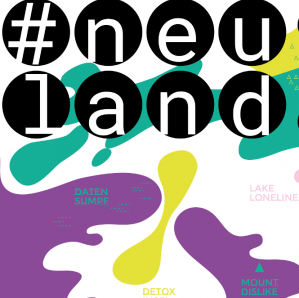 Logo der Ausstellung #neuland