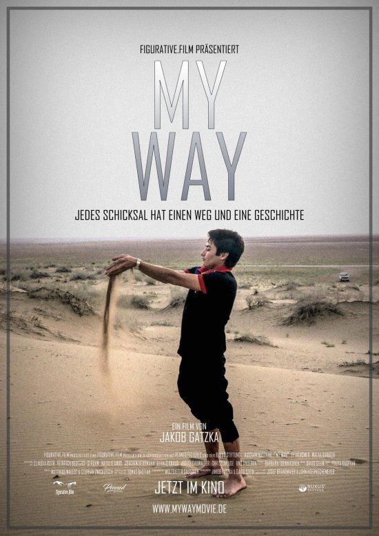 Filmplakat zu MY WAY — DIE GESCHICHTE VON HUSSAIN HUSSAINI