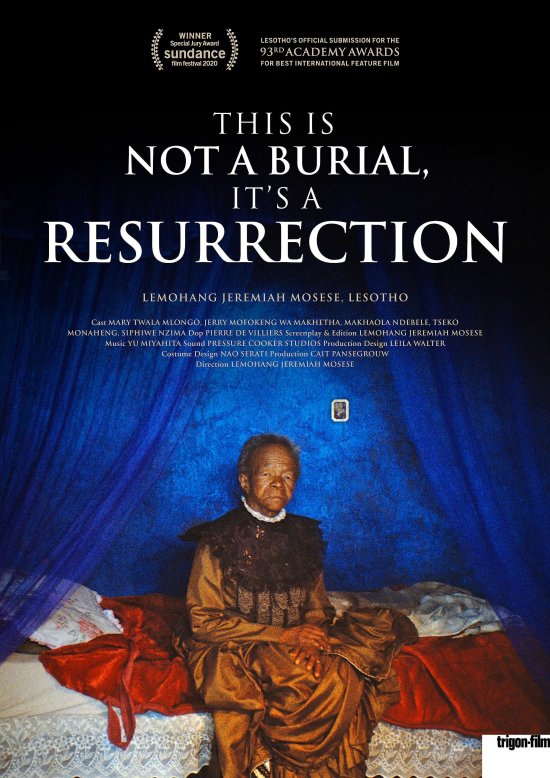 Filmplakat zu Szenenbild aus THIS IS NOT A BURIAL, IT’S A RESURRECTION
