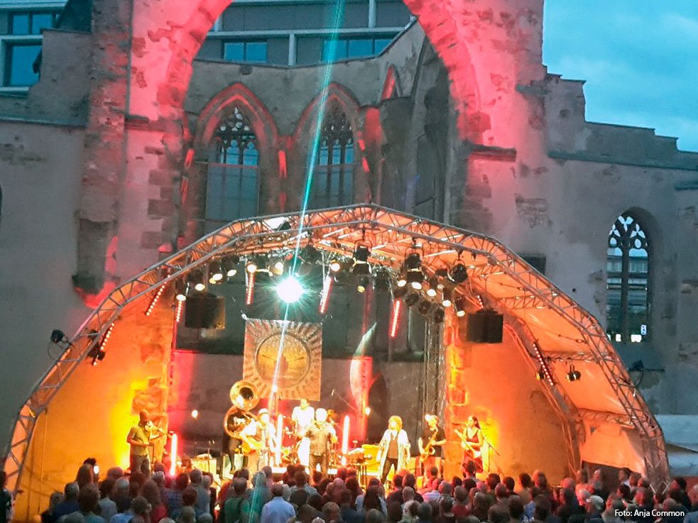 St. Katharina Open Air - KunstKulturQuartier Konzert in der Katharinenruine