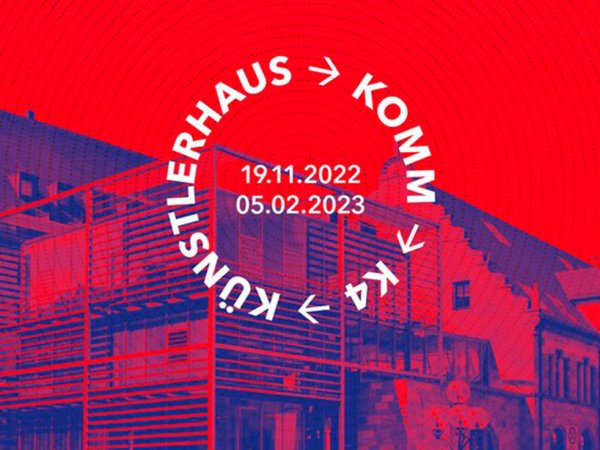 Lebens(t)räume. KOMM – K4 – Künstlerhaus. - Künstlerhaus Ausstellungsplakat Lebensträume