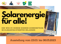 Ausstellung: Solarenergie für alle!