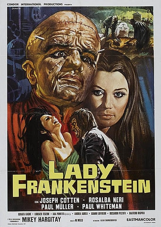Filmplakat zu LADY FRANKENSTEIN