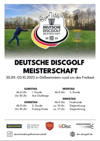 38. Deutsche Discgolf-Meisterschaft