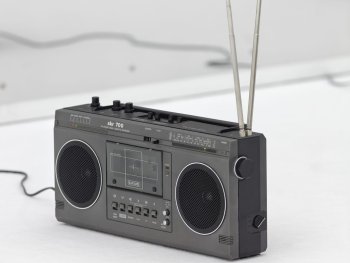 Radiorekorder, der in der DDR in den 1980er-Jahren im VEB Stern Berlin hergestellt wurde