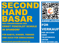 Second-Hand-Basar der Ernst-Penzold-Schule Spardorf. Für Babies, Kinder, Teenies und auch für Erwachsene