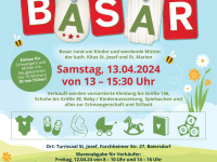 Plakat Frühlingsbasar Baiersdorf