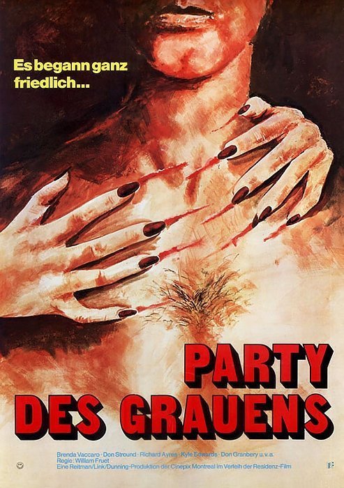 Filmplakat zu PARTY DES GRAUENS