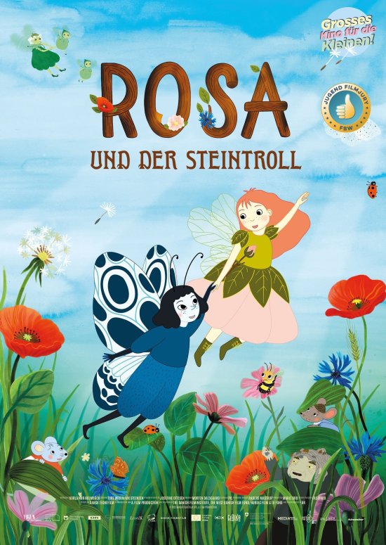 Filmplakat zu ROSA UND DER STEINTROLL