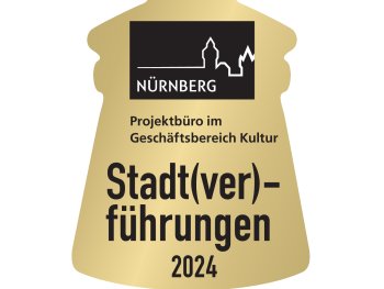 Stilisierter Nürnberger Stadtmauerturm als Logo für die Veranstaltung