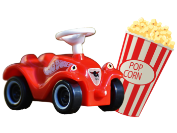 Bobby Car + Popcorn