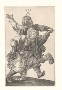 Original Dürer! Dürer sticht Bauern