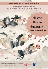 Tusche, Drachen, Lotusblüten - Kinderbücher aus China