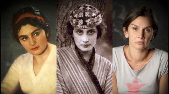 Fotos von Nutsa Gogoberidze, Lana Gogoberidze und Salome Aleksi