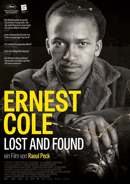 Filmplakat zu ERNEST COLE: LOST AND FOUND