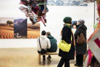 Blick in die Ausstellung bei der Vernissage