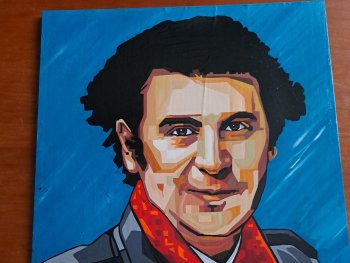Gemälde von Mikis Theodorakis