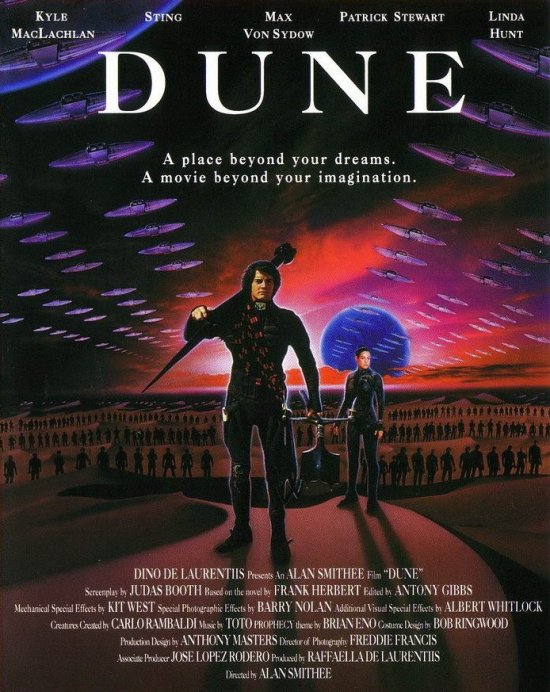 Filmplakat zu DUNE - DER WÜSTENPLANET