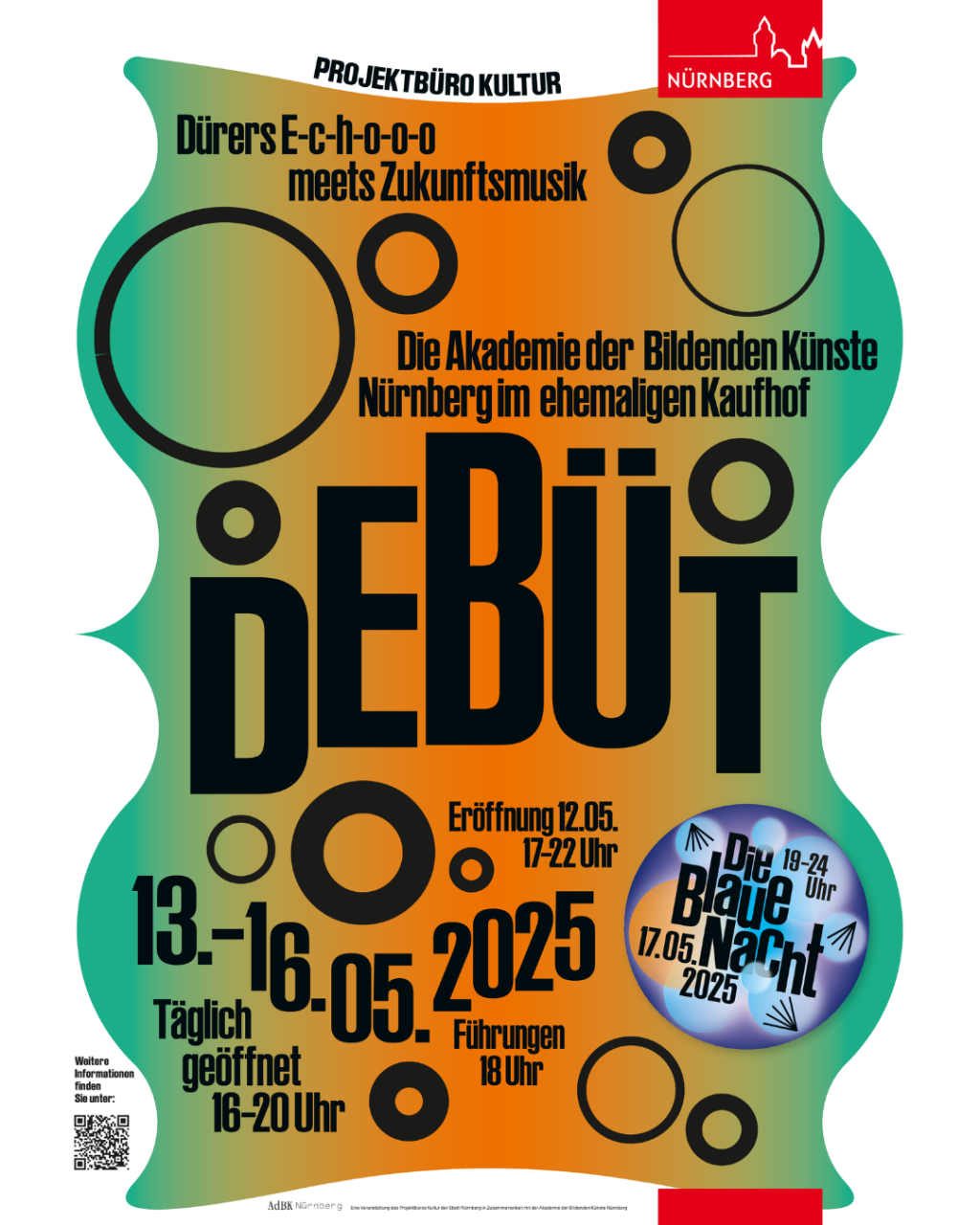 Plakat Debüt