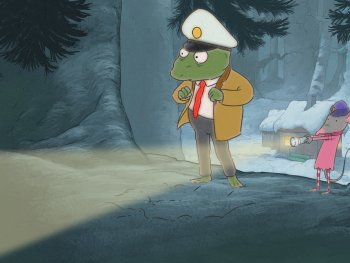 Foto: eksystent Filmverleih
Szenenbild aus dem Film Kommissar Gordon & Buffy