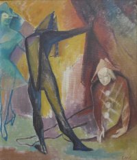 Constantin von Mitschke-Collande, Finale (Harlekine), 1954