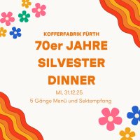 70er Jahre Silvester-Dinner