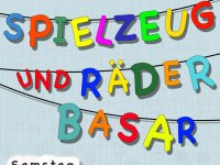 Wir verkaufen für euch: Spielzeuge aller Art (Lego, Playmobil, Puppen, Puzzles, Bücher, CDs, u.ä.), Winterware für Kinder (Schlitten, Schlittschuhe, u.ä.), alles, was Räder hat (Fahrräder, Roller, Trecker, Kettcar, u.ä.)