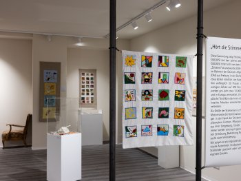 Blick in die Ausstellung.