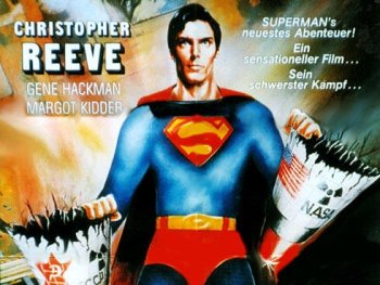 Copyright: Filmverleih Filmplakat zu SUPERMAN IV – DIE WELT AM ABGRUND