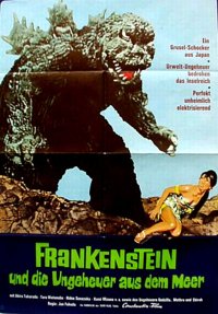 Filmplakat zu FRANKENSTEIN UND DIE UNGEHEUER AUS DEM MEER