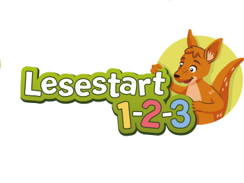 Copyright: Stiftung Lesen das Lesestart-Logo mit Schriftzug und Känguruzeichnung