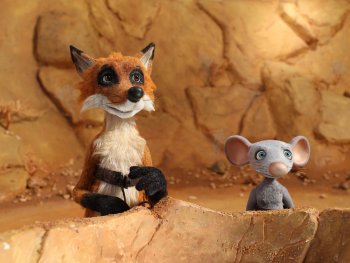 Copyright: Landfilm gGmbH
Szenenbild aus dem Puppentrickfilm IM HIMMEL IST AUCH PLATZ FÜR MÄUSE