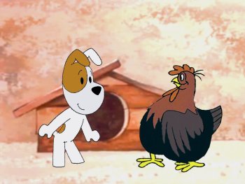 Copyright: Studio Filmów Rysunkowych Szenenbild aus dem Kurzfilmprogramm HÜNDCHEN REKSIO UND SEINE ABENTEUER