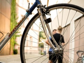 Bild eines Fahrrad-Rades