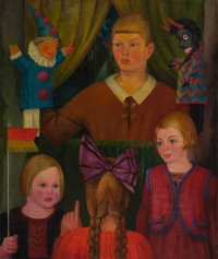 Constantin von Mitschke-Collande, Meine Kinder (Kasperletheater), 1924