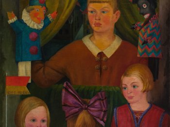 Constantin von Mitschke-Collande, Meine Kinder (Kasperletheater), 1924