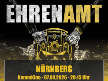 Veranstaltungsplakat zur Kinovorstellung des Films EHRENAMT