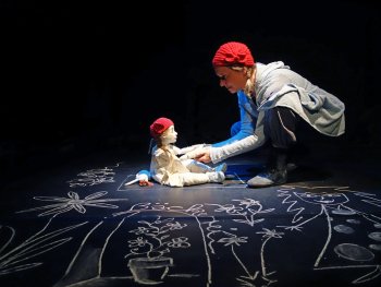 Foto: Kathrin Blüchert
Eine Szene aus dem Theaterstück