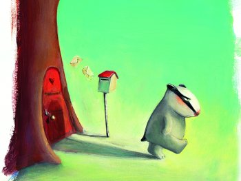 Copyright: »Der Dachs hat heute schlechte Laune« geschrieben von Moritz Petz, illustriert von Amélie Jackowski © 2004 NordSüd Verlag AG, Zürich/Schweiz Bild zur Veranstaltung