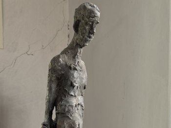 Copyright: Künstlerbund Schwabach Im Gedankensturm - Bronze