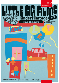 Veranstaltungsplakat zu Little Big Films #13 - Kinderfilmtage Nürnberg