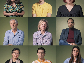 Cover des Films mit den Interviewpartnern
