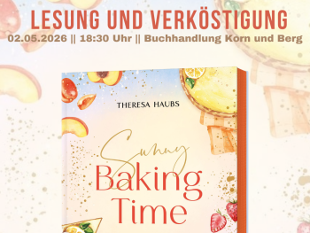 Lesungsankündigung: "Baking Time"