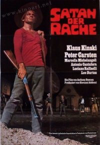 FIlmplakat zu dem Film SATAN DER RACHE