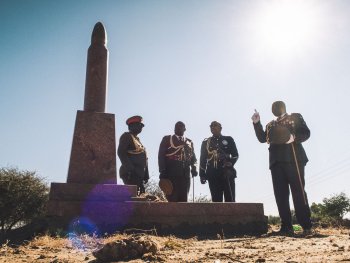 Copyright: Theodora Shandé, Matteo Sant’Unione Szenenbild aus dem Film SORRY FOR THE GENOCIDE