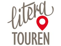 Ein Standortsymbol wie bei Google mit dem Schriftsatz Litertouren