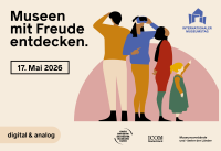Eine Familie erkundet gemeinsam ein Museum am Internationalen Museumstag am 17. Mai 2026. Werbeanzeige