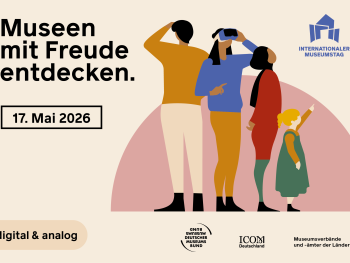 Copyright: Internationaler Museumstag Eine Familie erkundet gemeinsam ein Museum am Internationalen Museumstag am 17. Mai 2026. Werbeanzeige