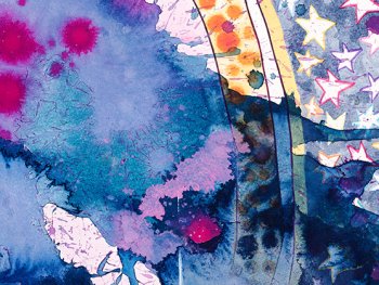 Copyright: Alexandra Grant, Gnaden Überlast/Grace Overload, (after Christina Ebner’s Engelthaler Schwesternbuch/ Der Nonne von Engelthal Büchlein von der Genaden Uberlast, 1346; edited by Karl Schröder, 1871), work in progress, 2026 (Detail); Foto: Trevor Good © Alexandra Grant and carlier | gebauer, Berlin/Madrid Abgebildet ist das Gnaden Überlast/Grace Overload, (after Christina Ebner’s Engelthaler Schwesternbuch/ Der Nonne von Engelthal Büchlein von der Genaden Uberlast, 1346; edited by Karl Schröder, 1871), work in progress, aus dem Jahr 2026